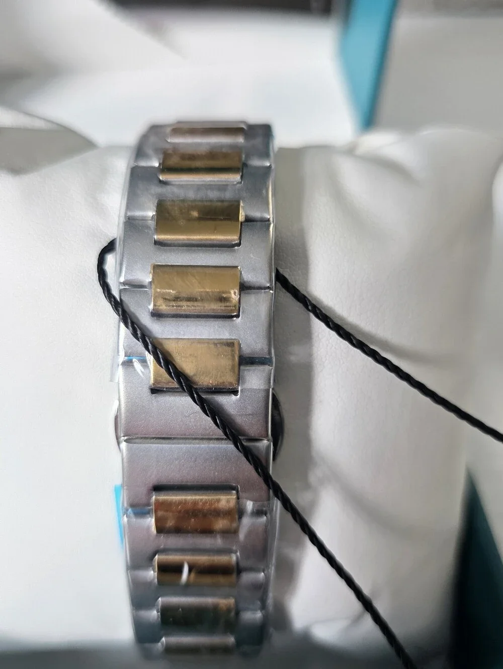 343. BiBi Two-Tone Gold and Silver Skeleton Watch